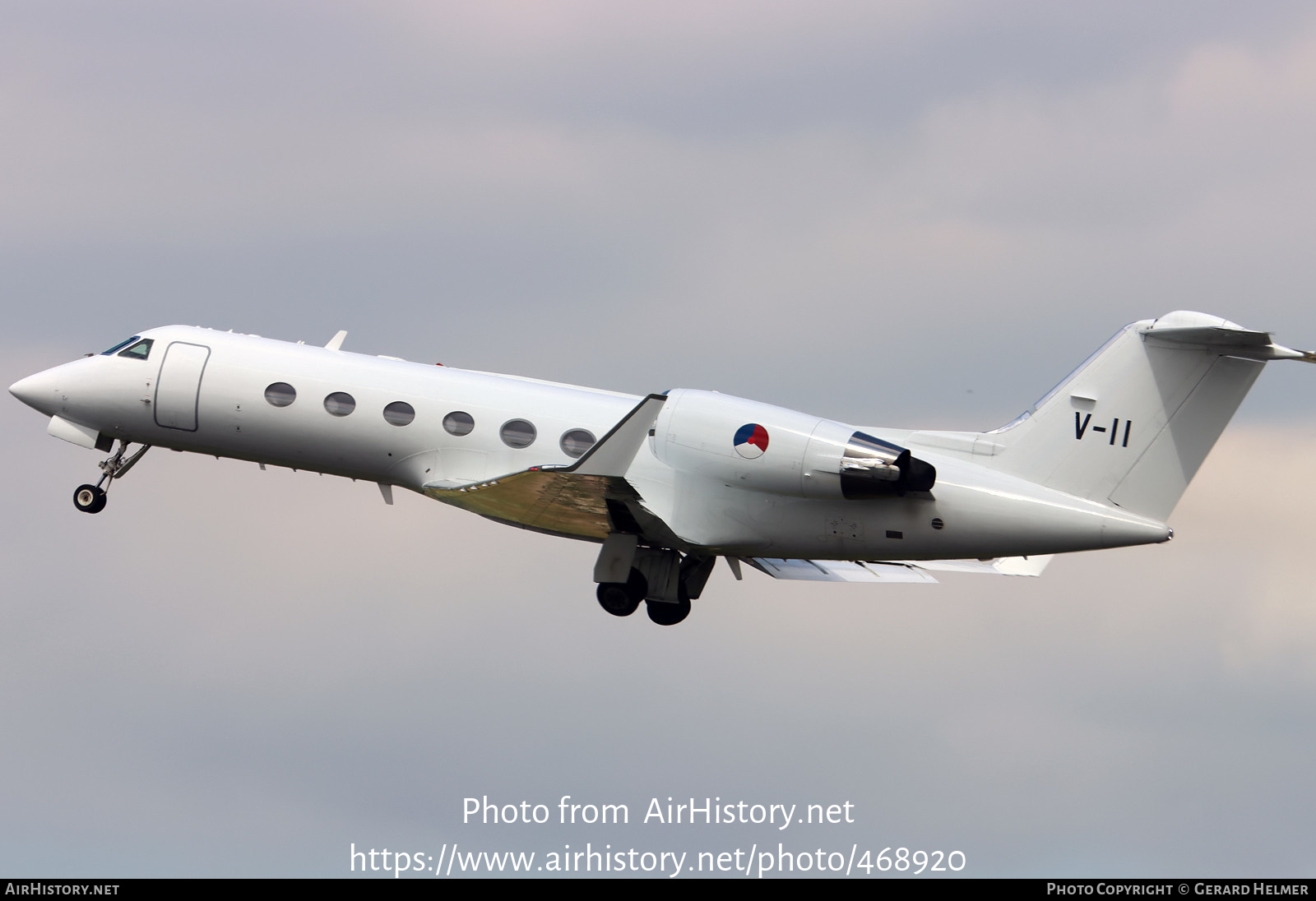 Aircraft Photo of V-11 | Gulfstream Aerospace G-IV Gulfstream IV | Netherlands - Air Force | AirHistory.net #468920