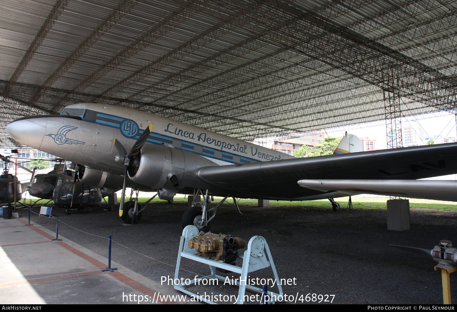 Aircraft Photo of YV-C-AKE | Douglas DC-3... | Línea Aeropostal Venezolana | AirHistory.net #468927