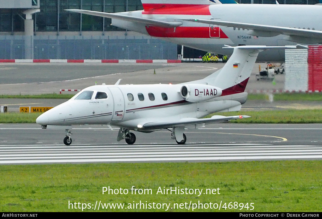 Aircraft Photo of D-IAAD | Embraer EMB-500 Phenom 100 | Arcus Air | AirHistory.net #468945