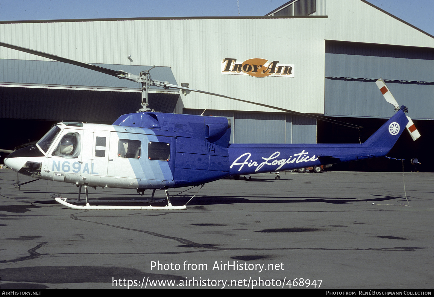 Aircraft Photo of N69AL | Bell 212 Twin Two-Twelve | Air Logistics | AirHistory.net #468947