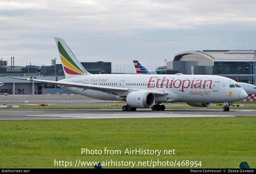 Aircraft Photo of ET-AOP | Boeing 787-8 Dreamliner | Ethiopian Airlines | AirHistory.net #468954