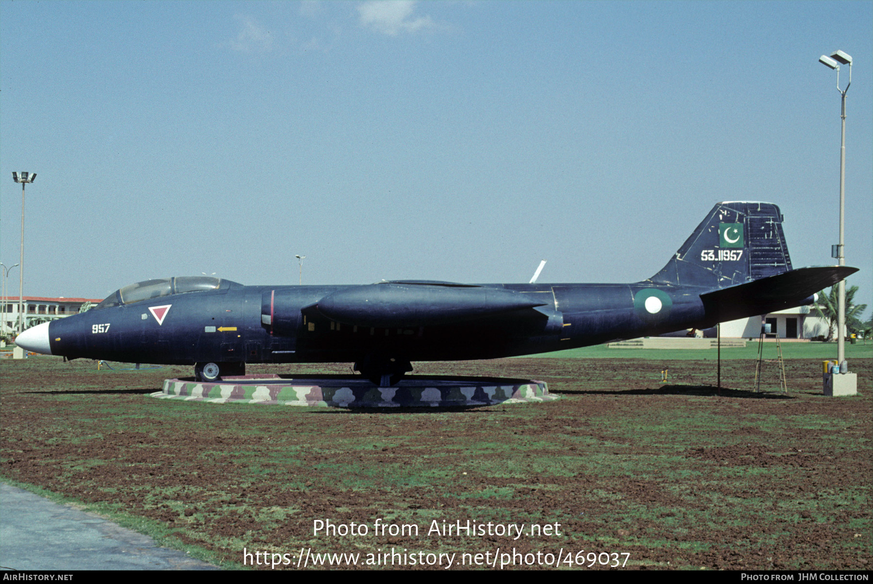 Aircraft Photo of 53-11957 | Martin B-57B Canberra | Pakistan - Air Force | AirHistory.net #469037