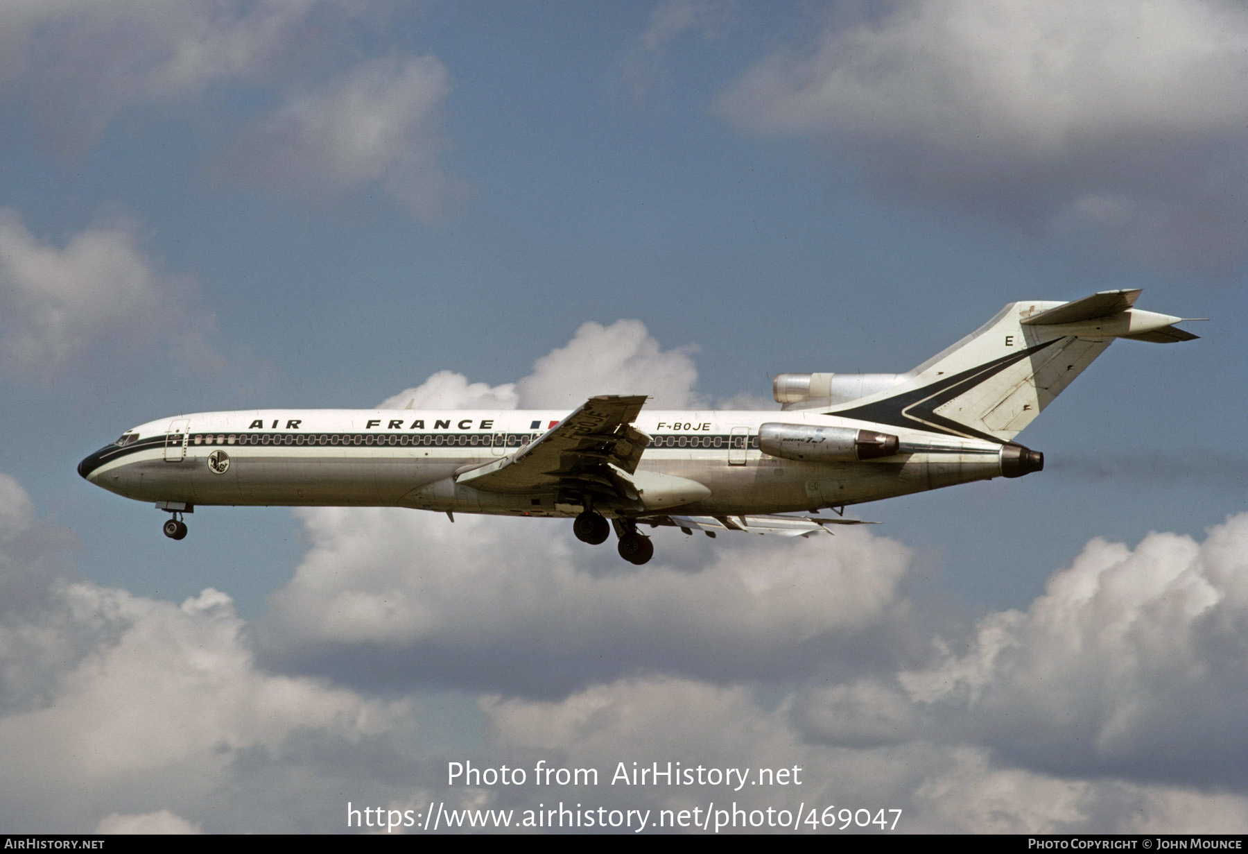 Aircraft Photo of F-BOJE | Boeing 727-228 | Air France | AirHistory.net #469047