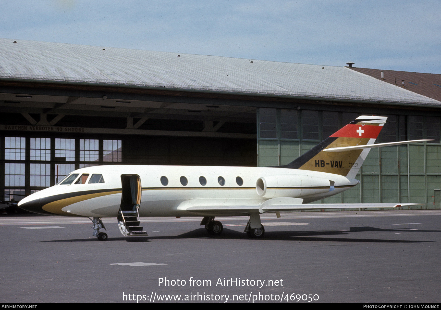 Aircraft Photo of HB-VAV | Dassault Falcon (Mystere) 20C | AirHistory.net #469050