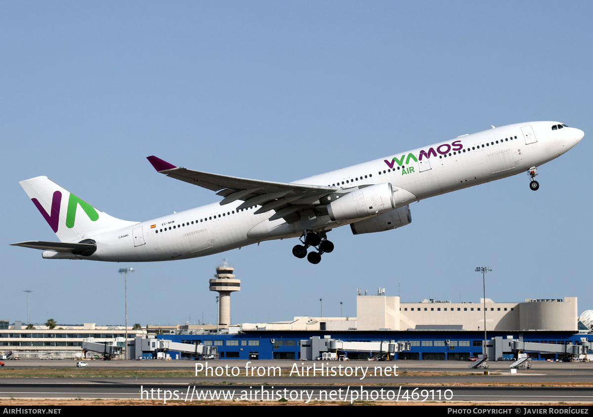 Aircraft Photo of EC-NHM | Airbus A330-343 | Wamos Air | AirHistory.net #469110