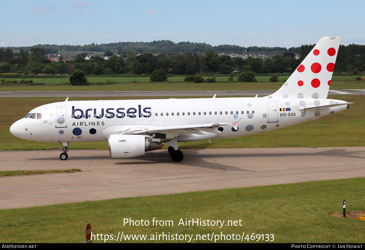 Aircraft Photo of OO-SSS | Airbus A319-111 | Brussels Airlines | AirHistory.net #469133