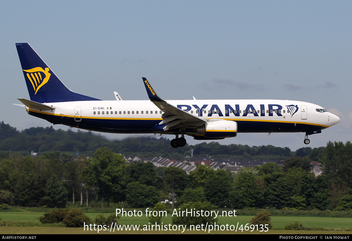 Aircraft Photo of EI-ENC | Boeing 737-8AS | Ryanair | AirHistory.net #469135