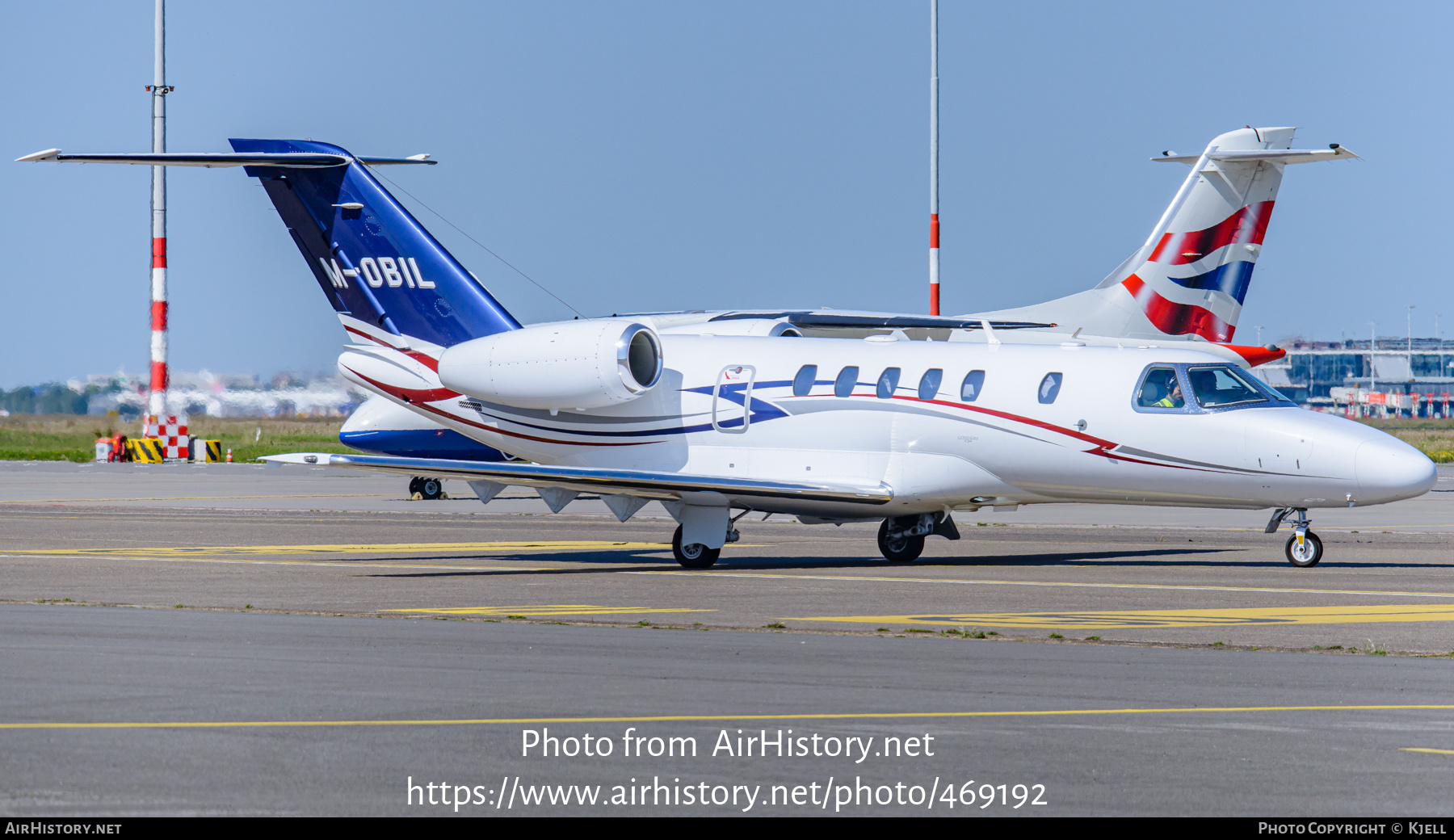 Aircraft Photo of M-OBIL | Cessna 525C CitationJet CJ4 | AirHistory.net #469192