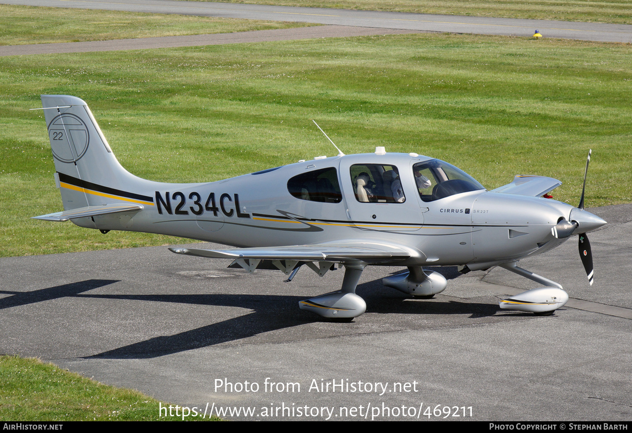 Aircraft Photo of N234CL | Cirrus SR-22T G3-GTS | AirHistory.net #469211