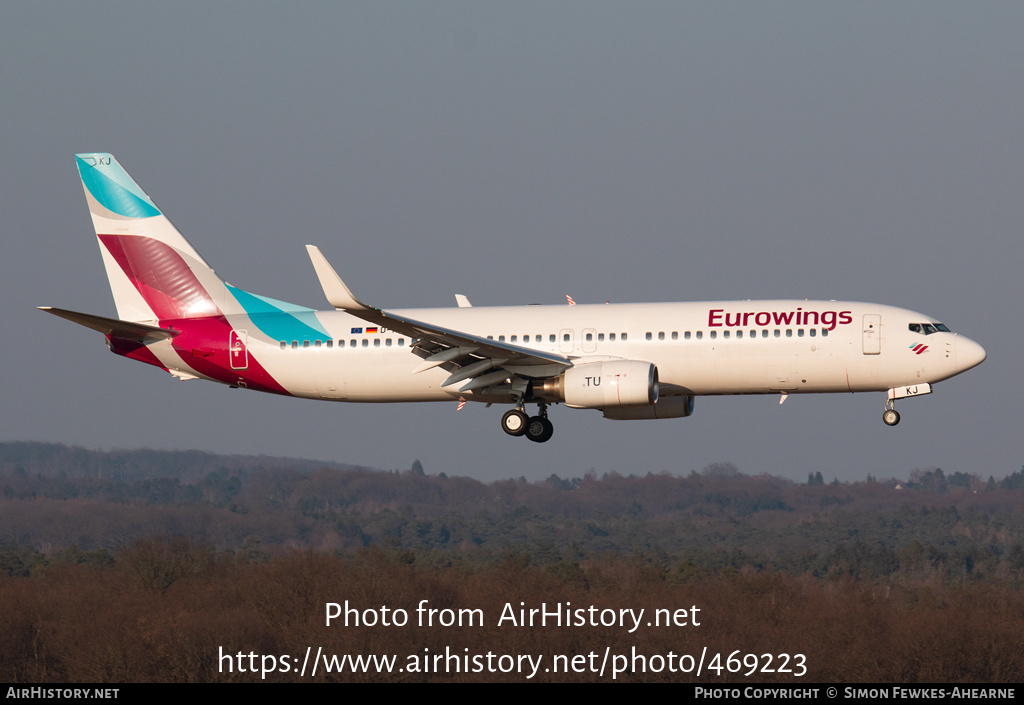 Aircraft Photo of D-ABKJ | Boeing 737-86J | Eurowings | AirHistory.net #469223