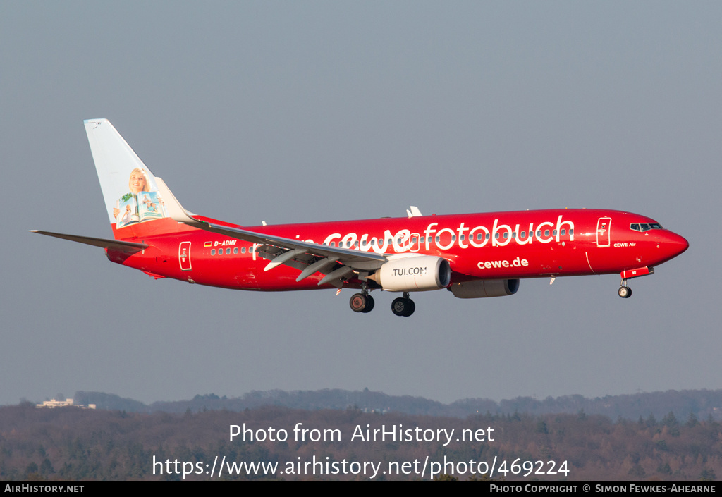 Aircraft Photo of D-ABMV | Boeing 737-86J | TUI | AirHistory.net #469224