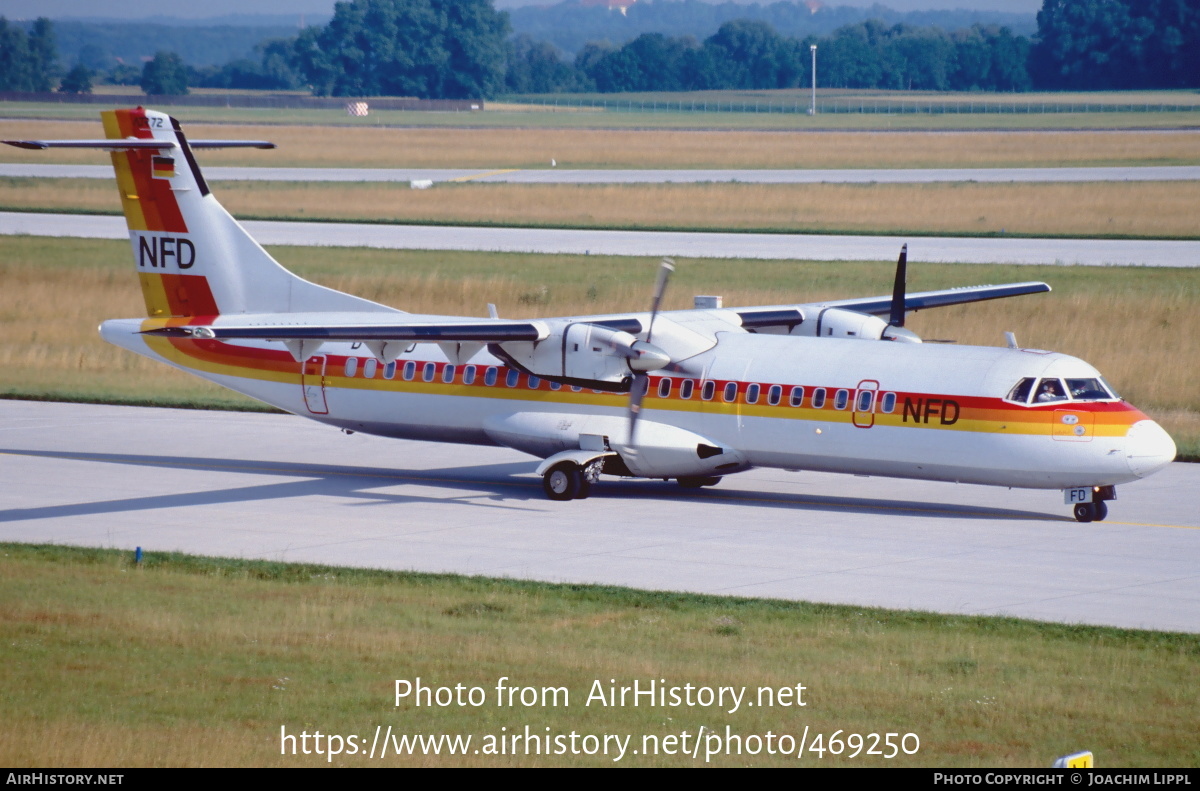 Aircraft Photo of D-ANFD | ATR ATR-72-202 | NFD - Nürnberger Flugdienst | AirHistory.net #469250