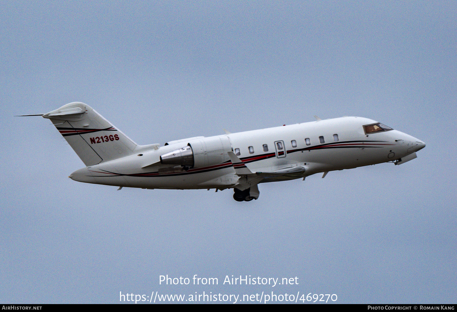 Aircraft Photo of N213GS | Bombardier Challenger 605 (CL-600-2B16) | AirHistory.net #469270