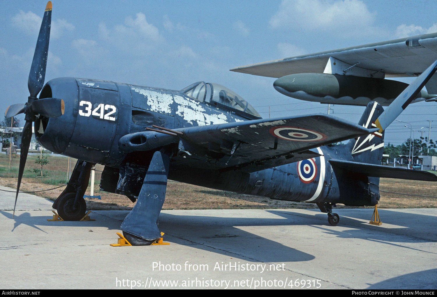 Aircraft Photo of KH15-179.98 / 94956 | Grumman F8F Bearcat | Thailand - Air Force | AirHistory.net #469315