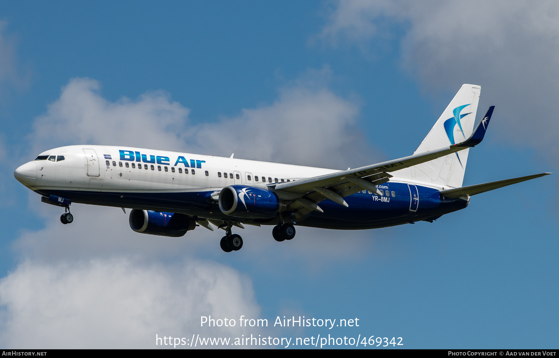 Aircraft Photo of YR-BMJ | Boeing 737-82R | Blue Air | AirHistory.net ...