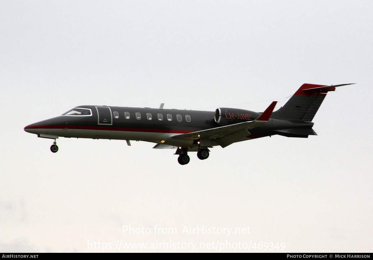 Aircraft Photo of LN-AWE | Learjet 45 | AirHistory.net #469349