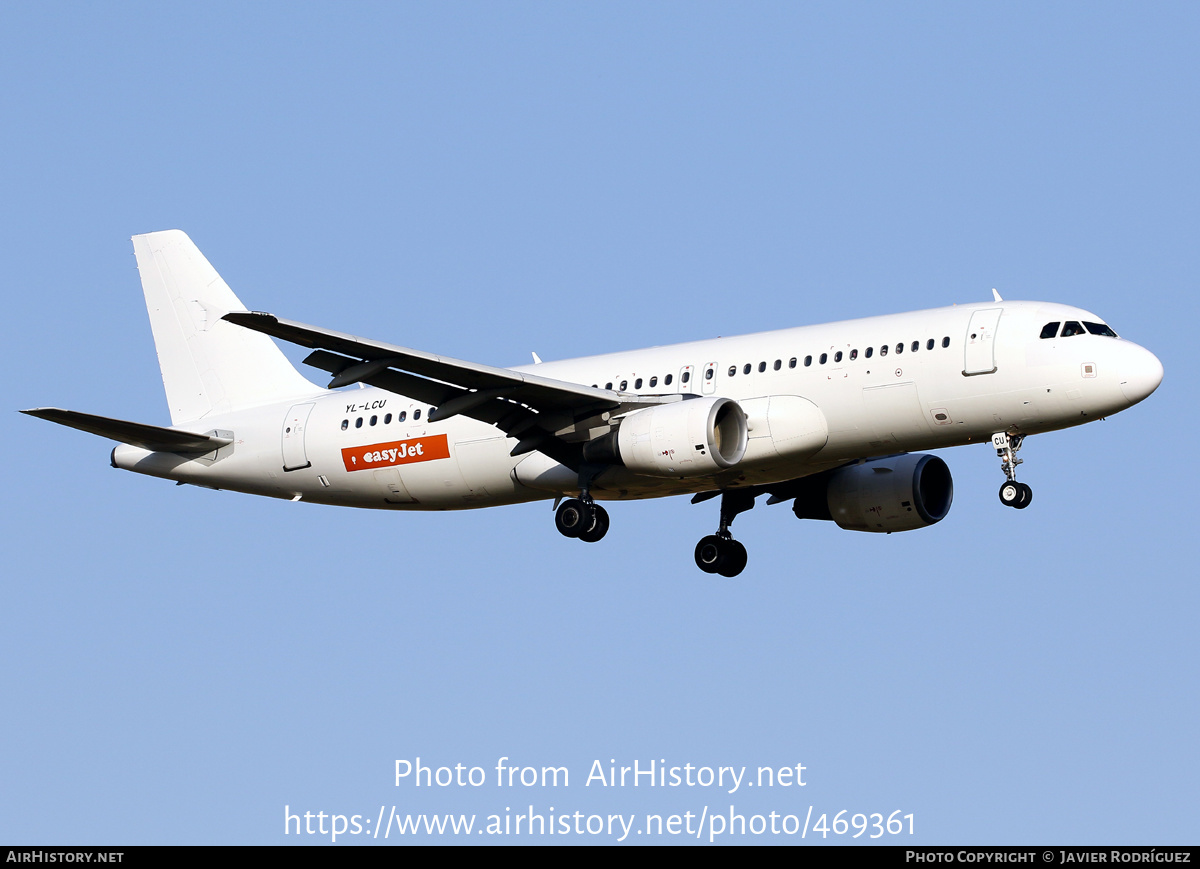 Aircraft Photo of YL-LCU | Airbus A320-214 | EasyJet | AirHistory.net #469361