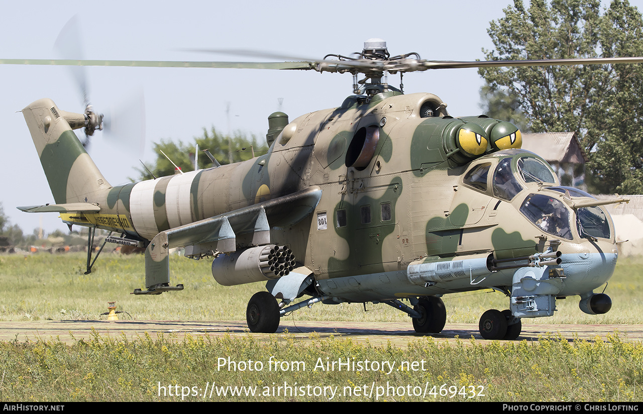 Aircraft Photo of 201 | Mil Mi-24PU1 | Ukraine - Army | AirHistory.net #469432