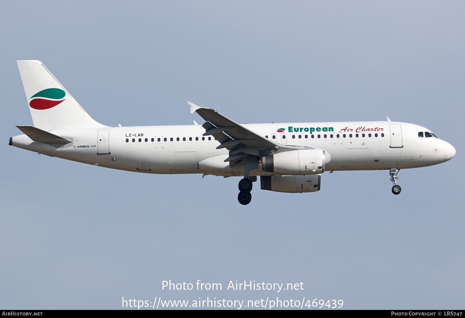 Aircraft Photo of LZ-LAB | Airbus A320-231 | European Air Charter | AirHistory.net #469439