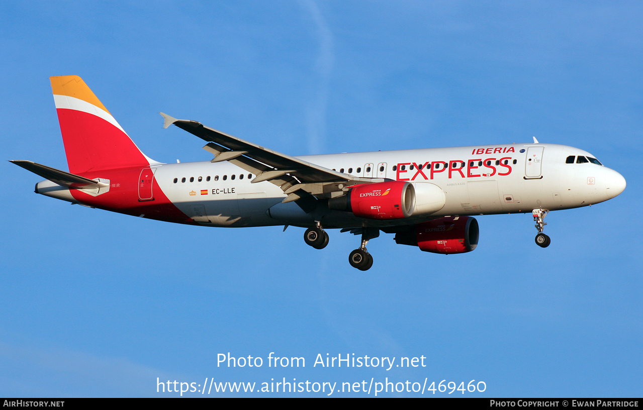 Aircraft Photo of EC-LLE | Airbus A320-214 | Iberia Express | AirHistory.net #469460