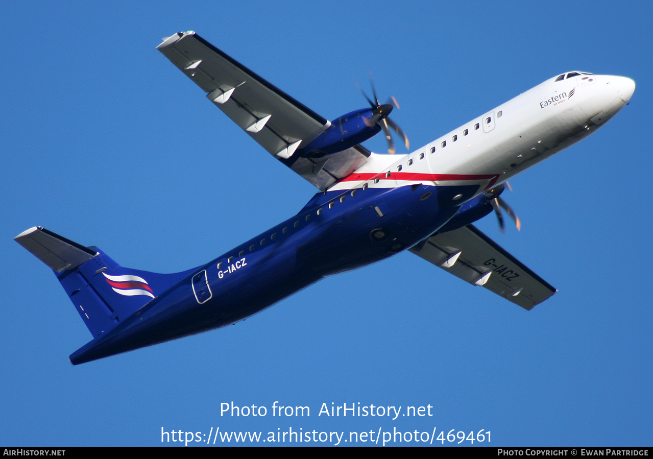 Aircraft Photo of G-IACZ | ATR ATR-72-600 (ATR-72-212A) | Eastern Airways | AirHistory.net #469461