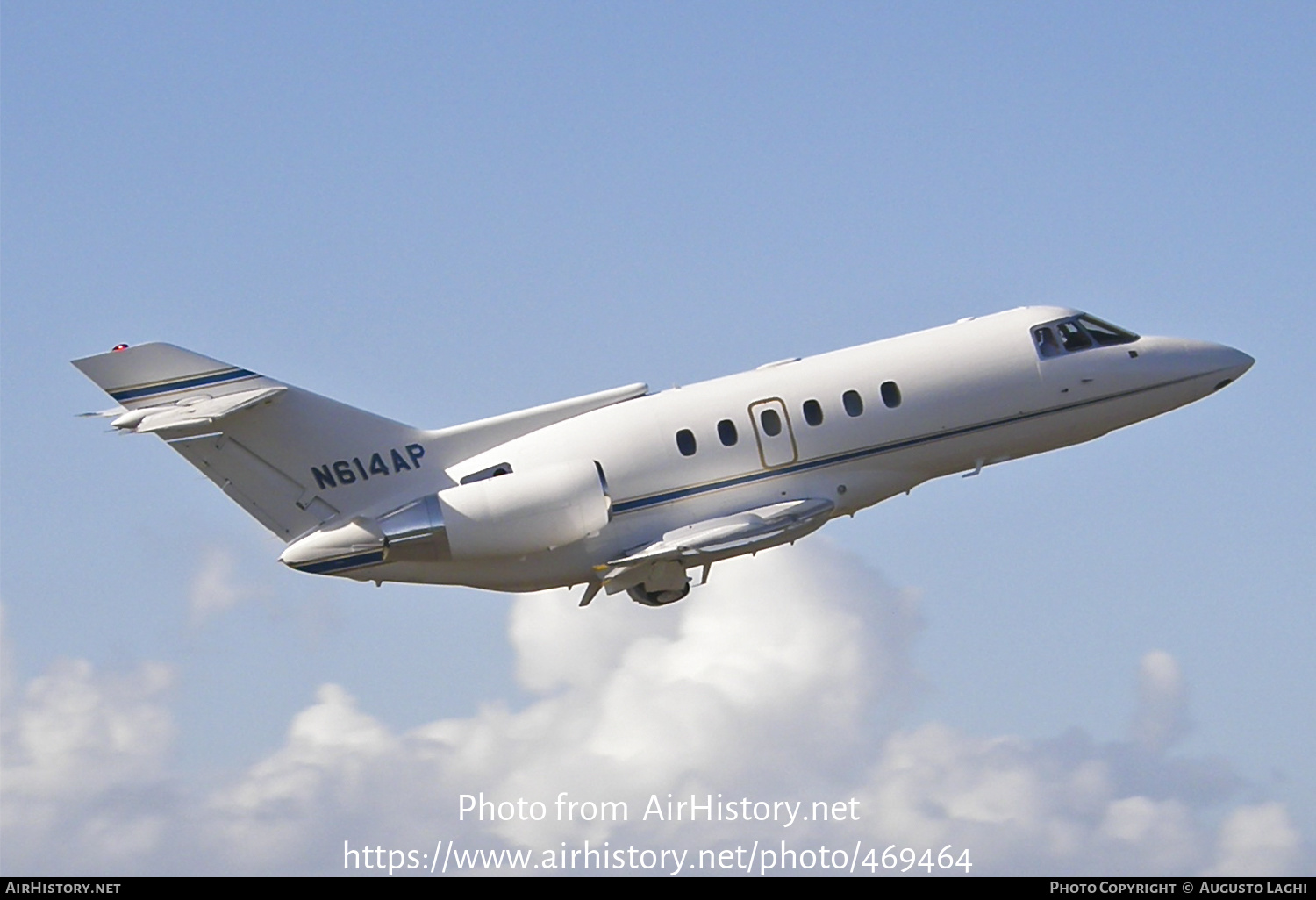 Aircraft Photo of N614AP | British Aerospace BAe-125-800A | AirHistory.net #469464