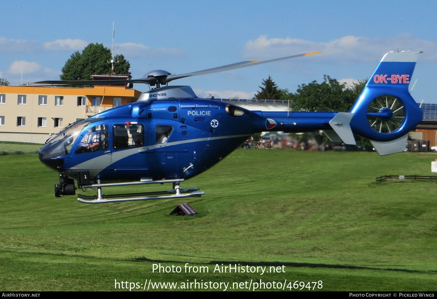 Aircraft Photo of OK-BYE | Eurocopter EC-135T-2+ | Policie | AirHistory.net #469478