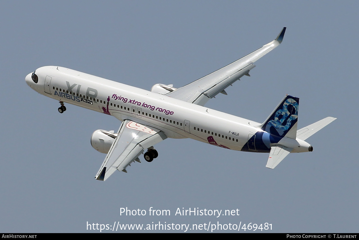 Aircraft Photo of F-WXLR | Airbus A321-251NY | Airbus | AirHistory.net #469481