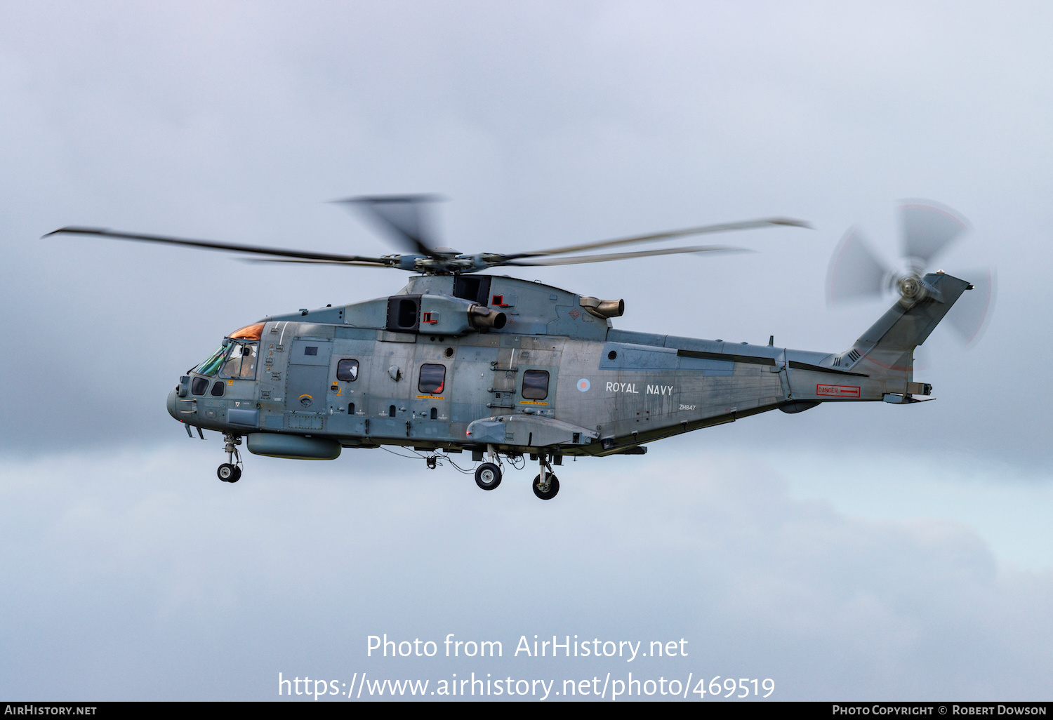 Aircraft Photo of ZH847 | EHI EH101-111 Merlin HM2 | UK - Navy ...