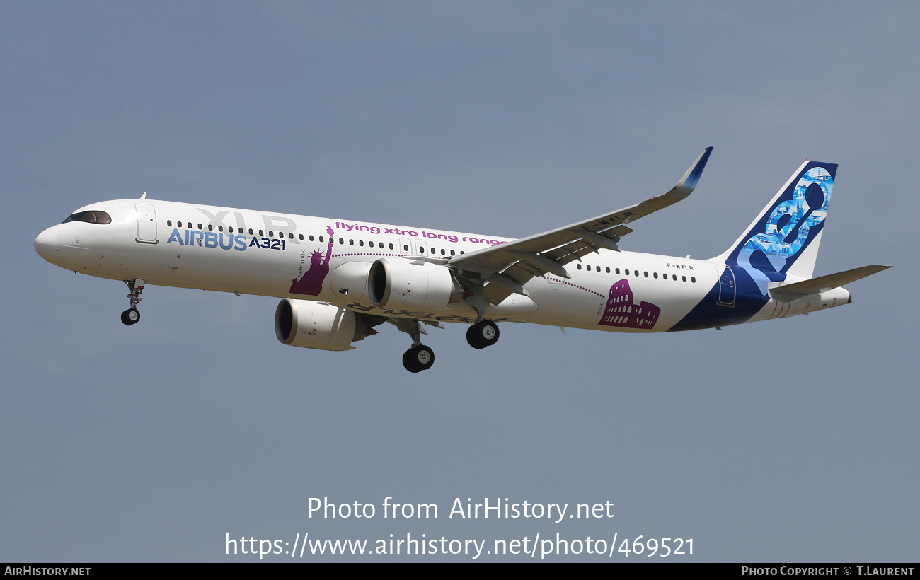 Aircraft Photo of F-WXLR | Airbus A321-251NY | Airbus | AirHistory.net #469521