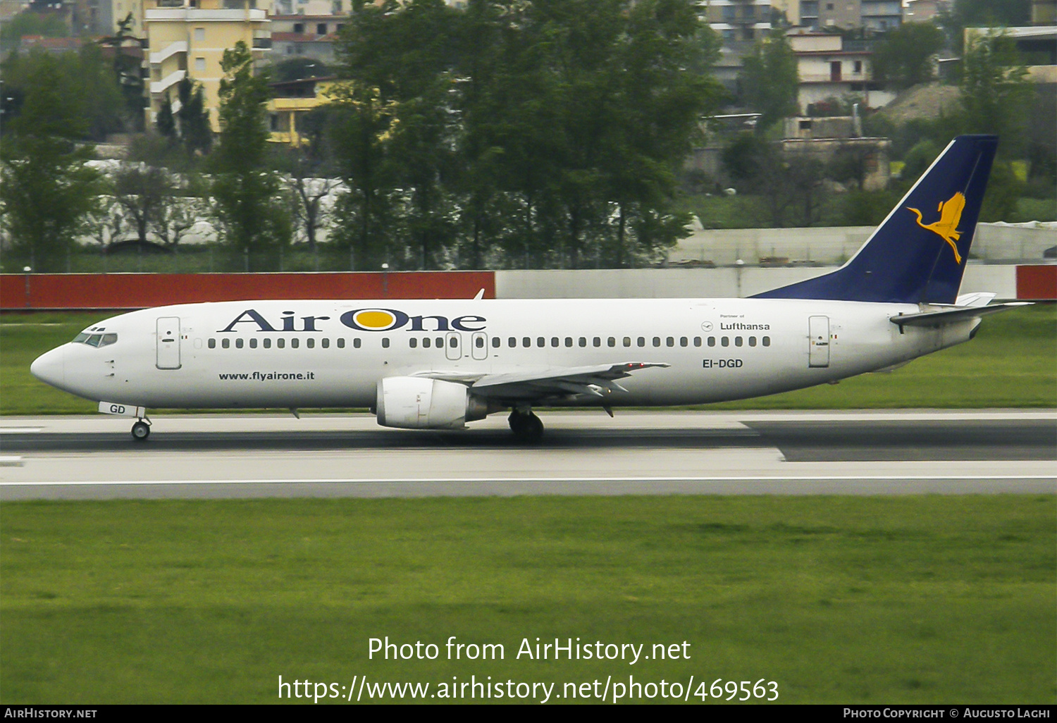 Aircraft Photo of EI-DGD | Boeing 737-430 | Air One | AirHistory.net #469563