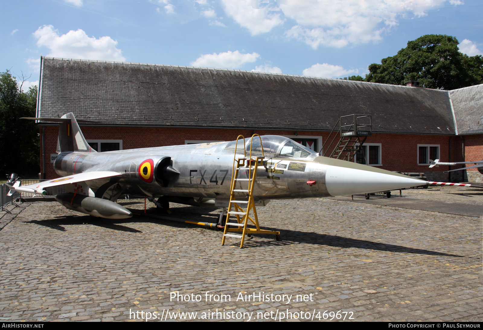 Aircraft Photo of FX47 | Lockheed F-104G Starfighter | Belgium - Air Force | AirHistory.net #469672