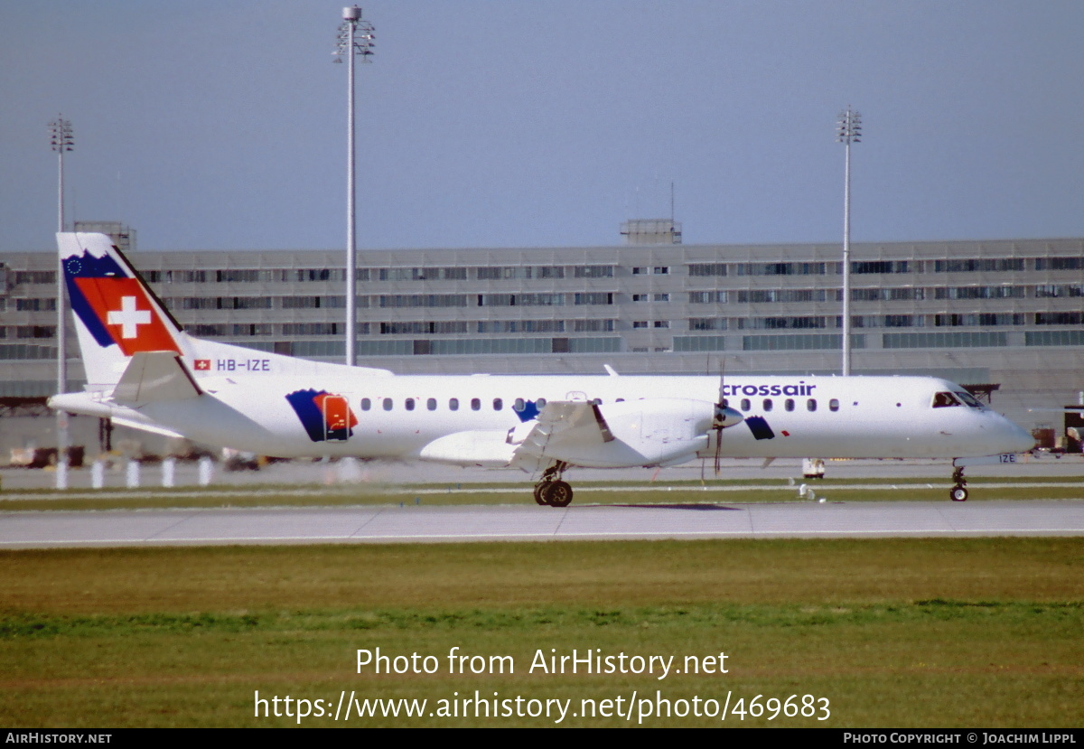 Aircraft Photo of HB-IZE | Saab 2000 | Crossair | AirHistory.net #469683