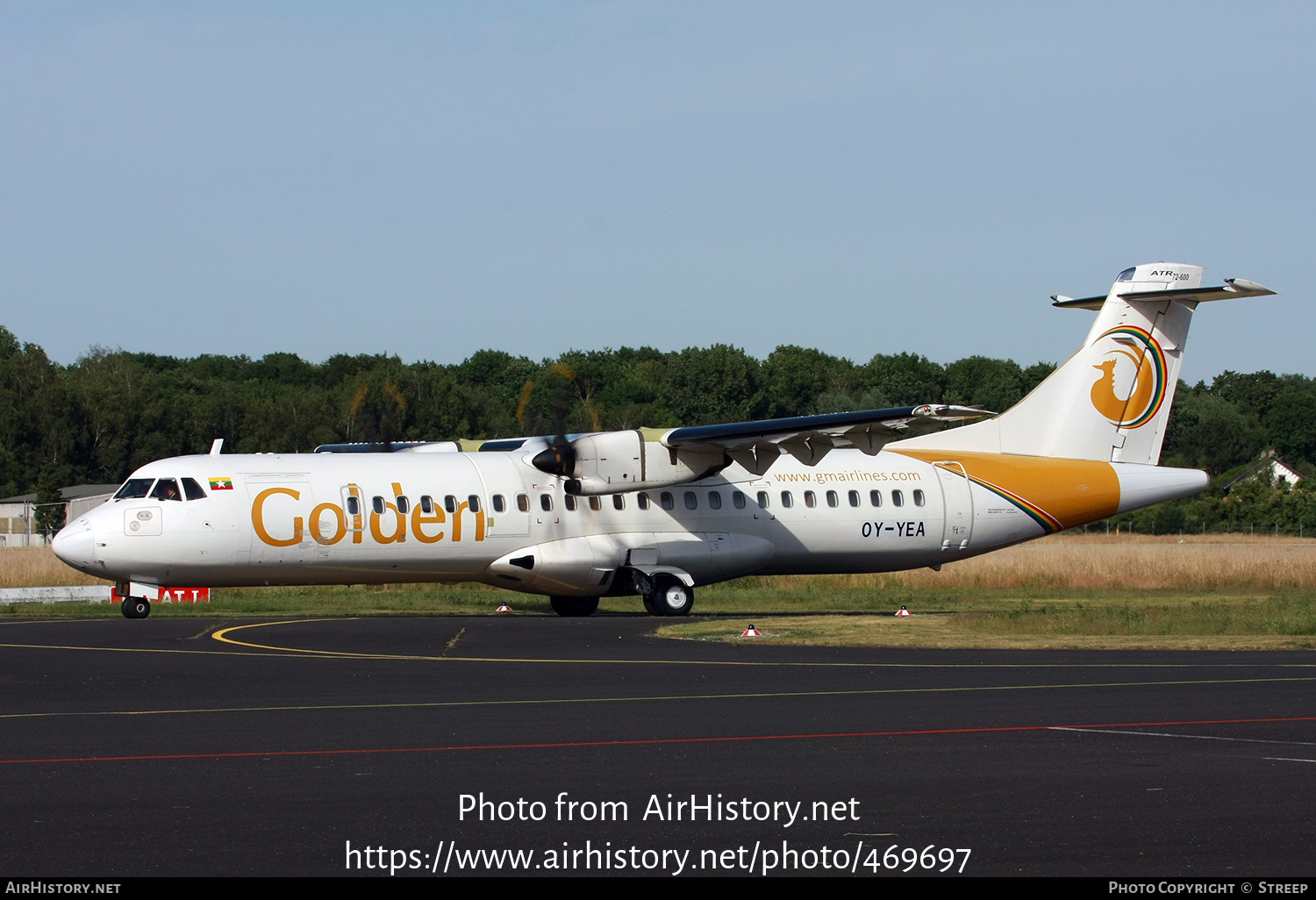 Aircraft Photo of OY-YEA | ATR ATR-72-600 (ATR-72-212A) | Golden Myanmar Airlines | AirHistory.net #469697