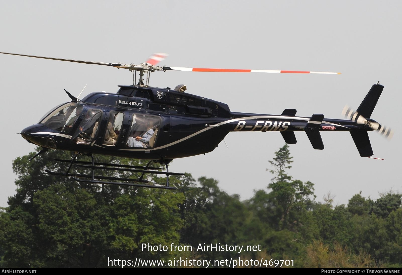 Aircraft Photo of G-FRNS | Bell 407GXi | AirHistory.net #469701