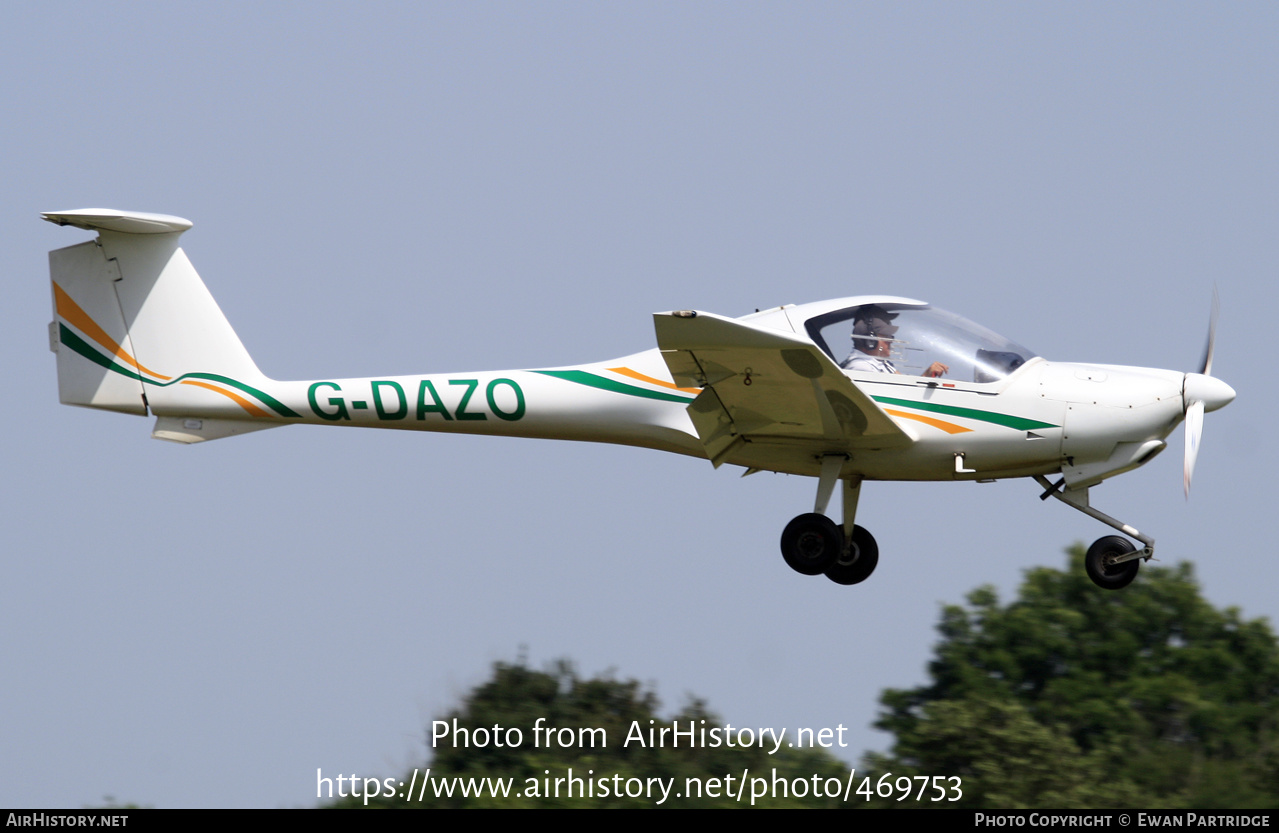 Aircraft Photo of G-DAZO | Diamond DA20A-1 Katana | Cubair Flight Training | AirHistory.net #469753