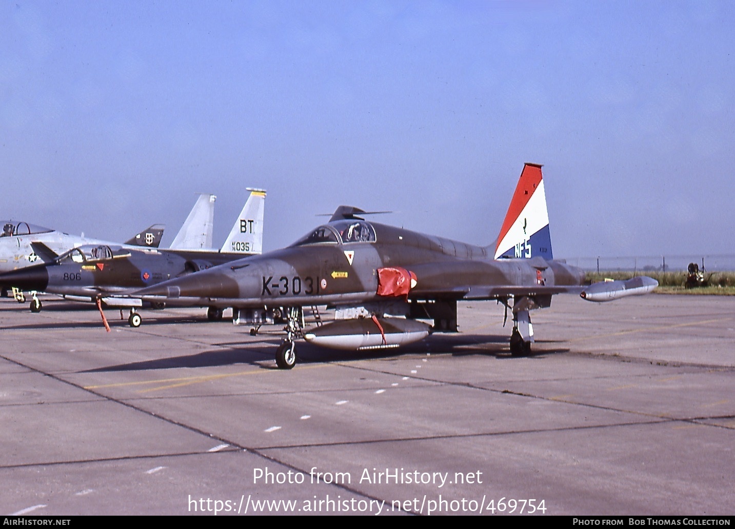 Aircraft Photo of K-3031 | Canadair NF-5A | Netherlands - Air Force | AirHistory.net #469754