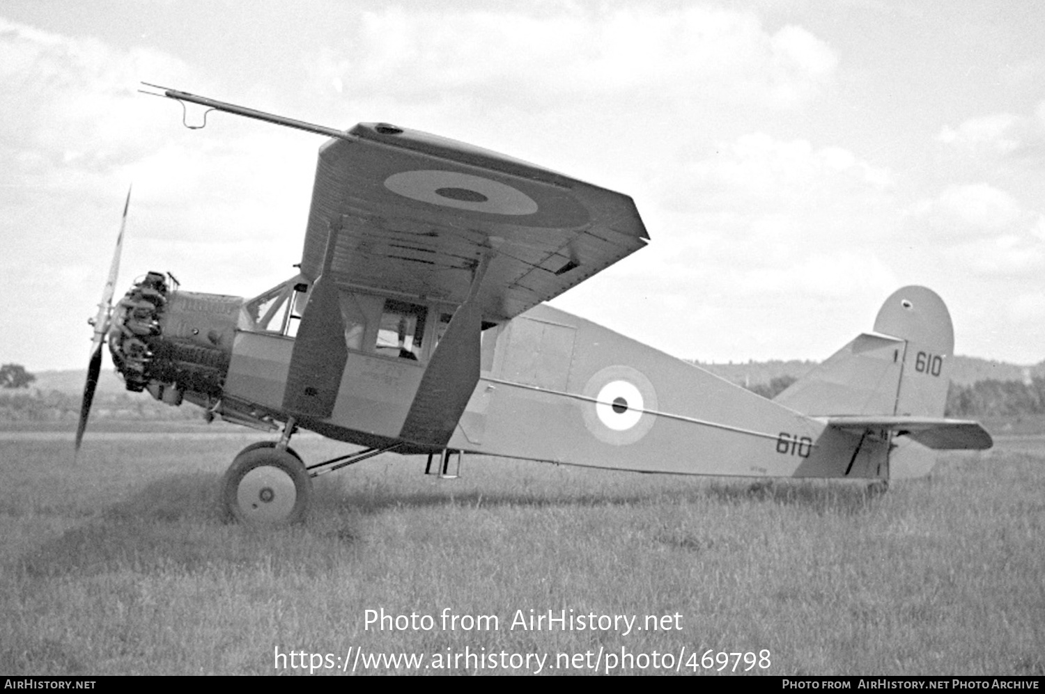 Aircraft Photo of 610 | Bellanca CH-300 Pacemaker | Canada - Air Force | AirHistory.net #469798