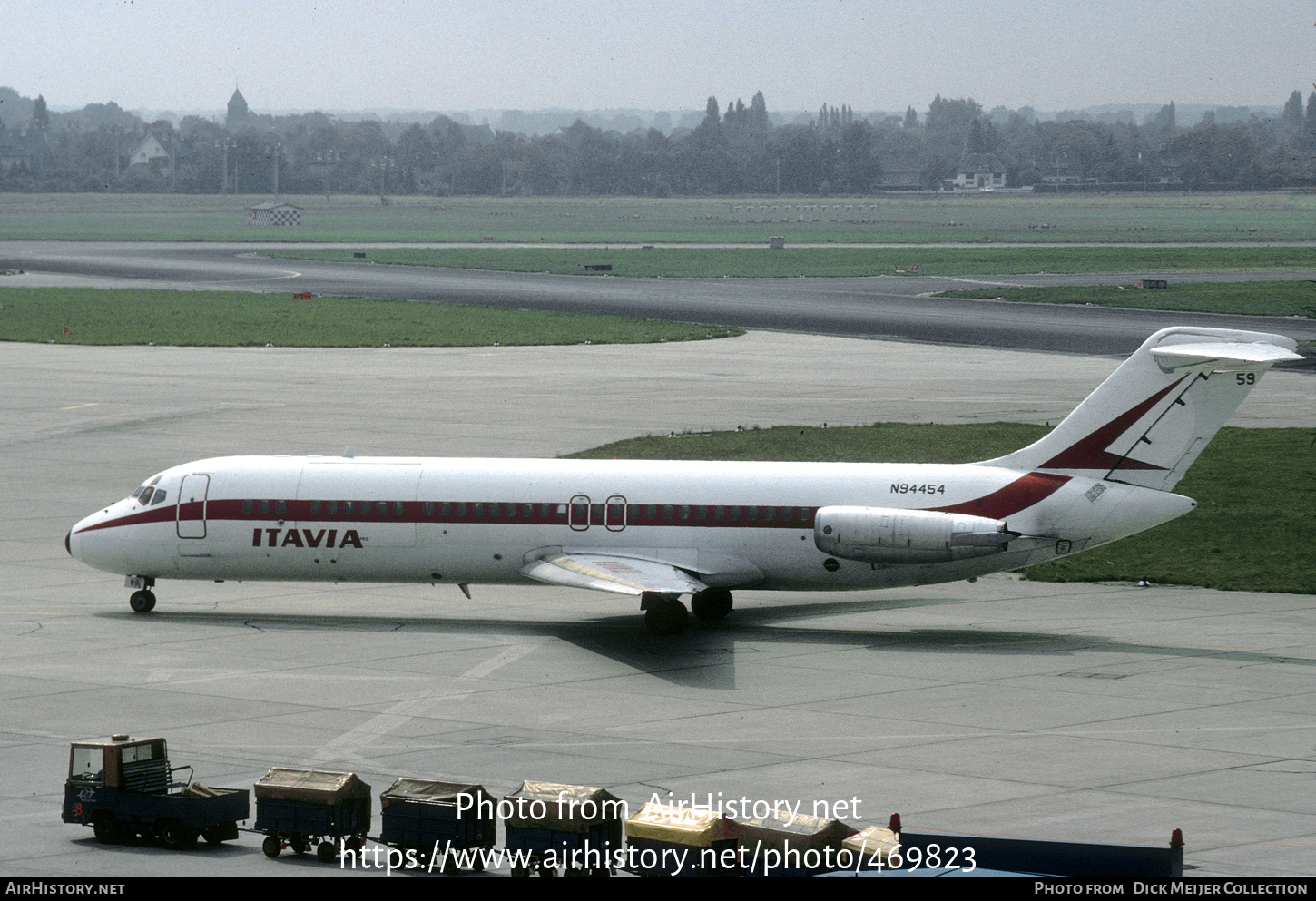 Aircraft Photo of N94454 | McDonnell Douglas DC-9-33RC | Itavia | AirHistory.net #469823