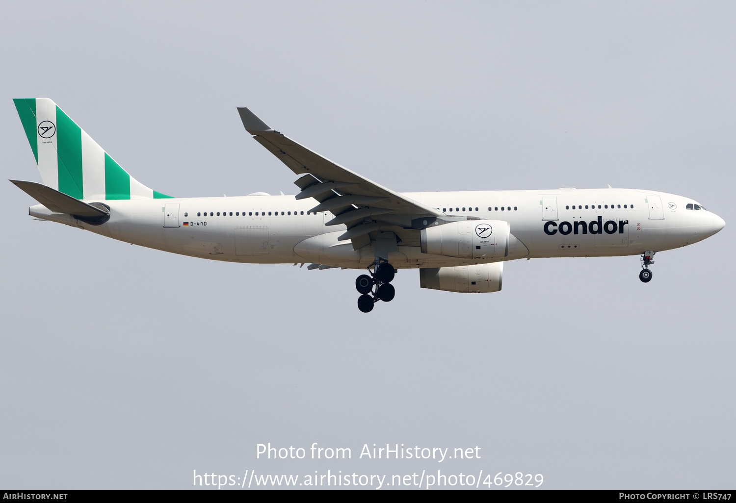 Aircraft Photo of D-AIYD | Airbus A330-243 | Condor Flugdienst | AirHistory.net #469829