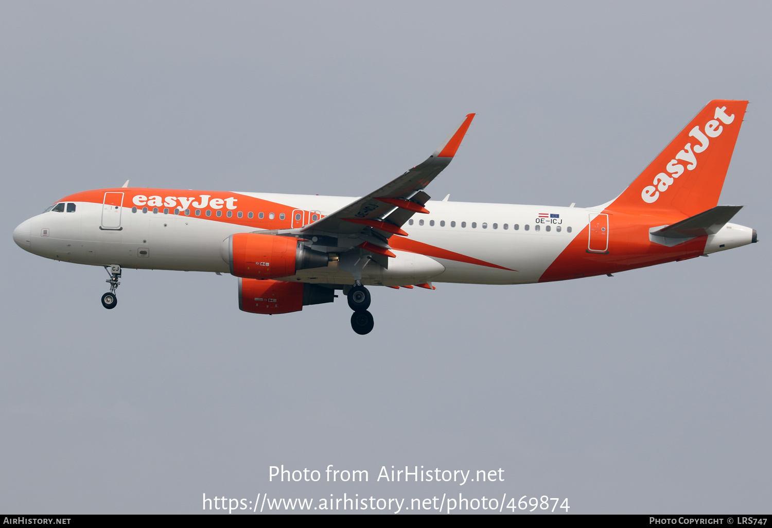 Aircraft Photo of OE-ICJ | Airbus A320-214 | EasyJet | AirHistory.net #469874