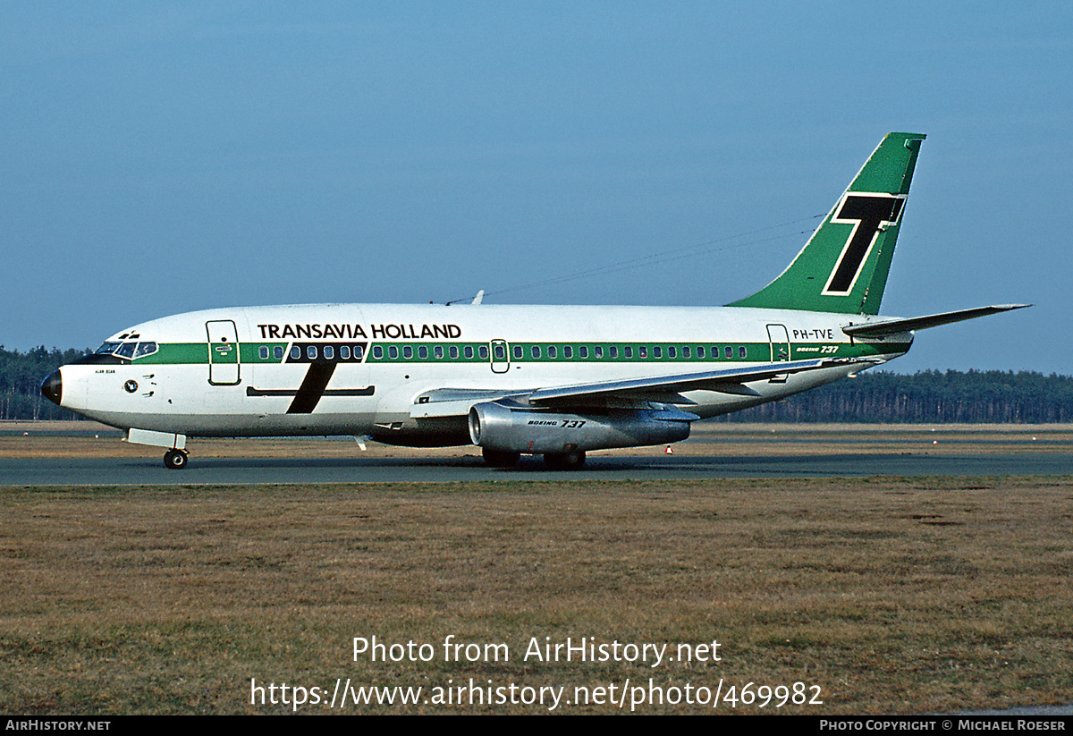 Aircraft Photo of PH-TVE | Boeing 737-2K2C/Adv | Transavia Holland | AirHistory.net #469982