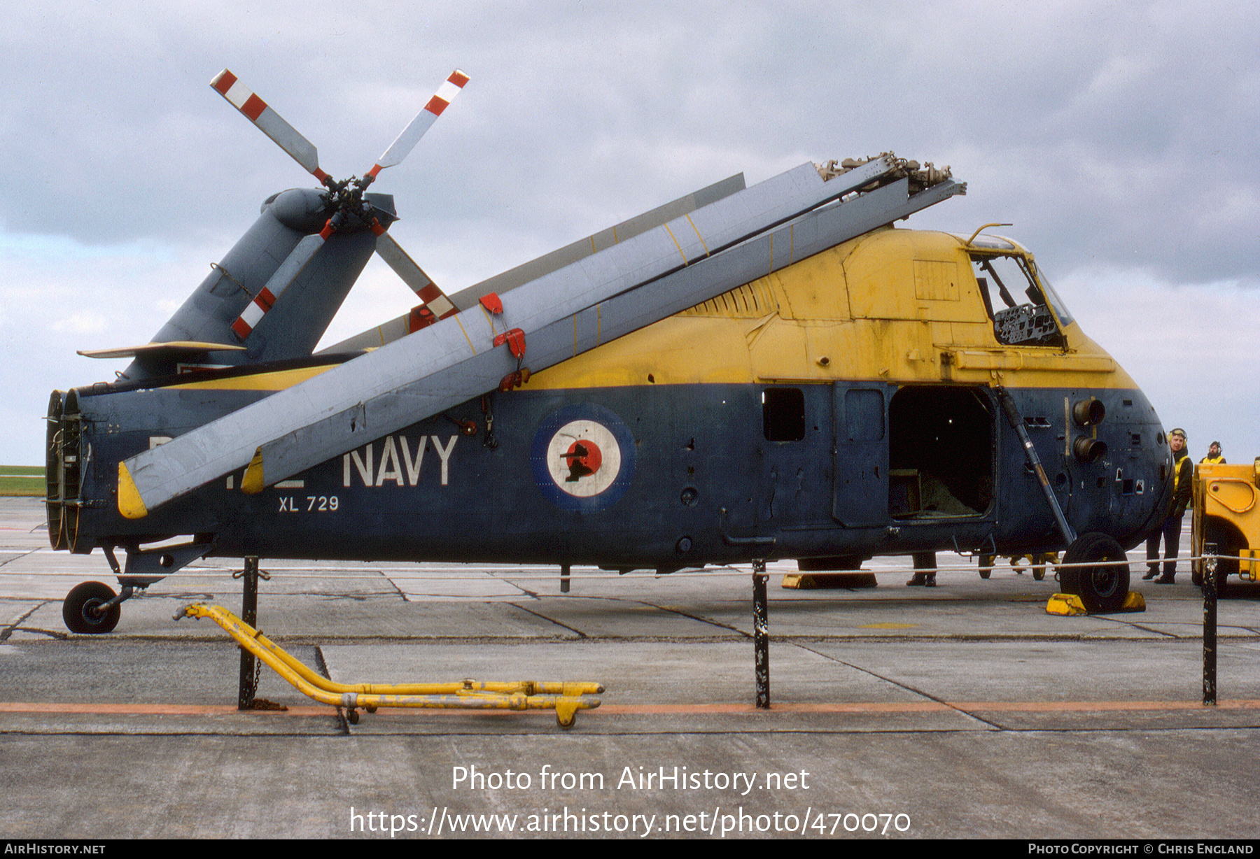 Aircraft Photo of XL729 | Westland WS-58 Wessex HAS.1 | UK - Navy | AirHistory.net #470070