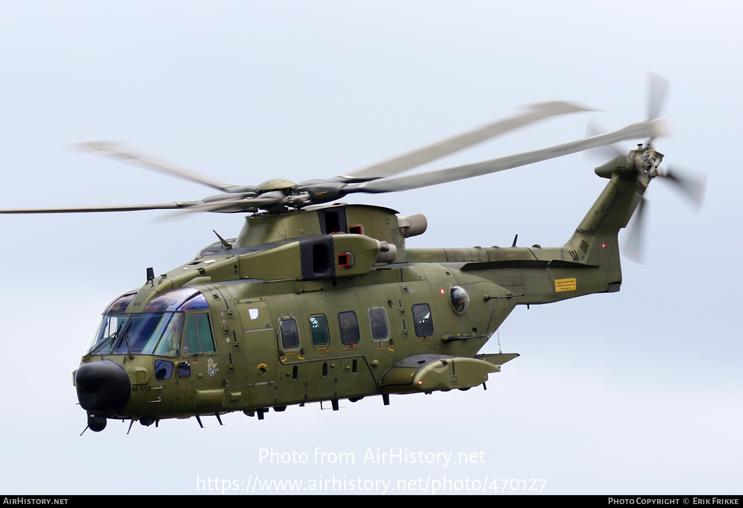 Aircraft Photo of M-512 | AgustaWestland EH101-512 Merlin Joint ...