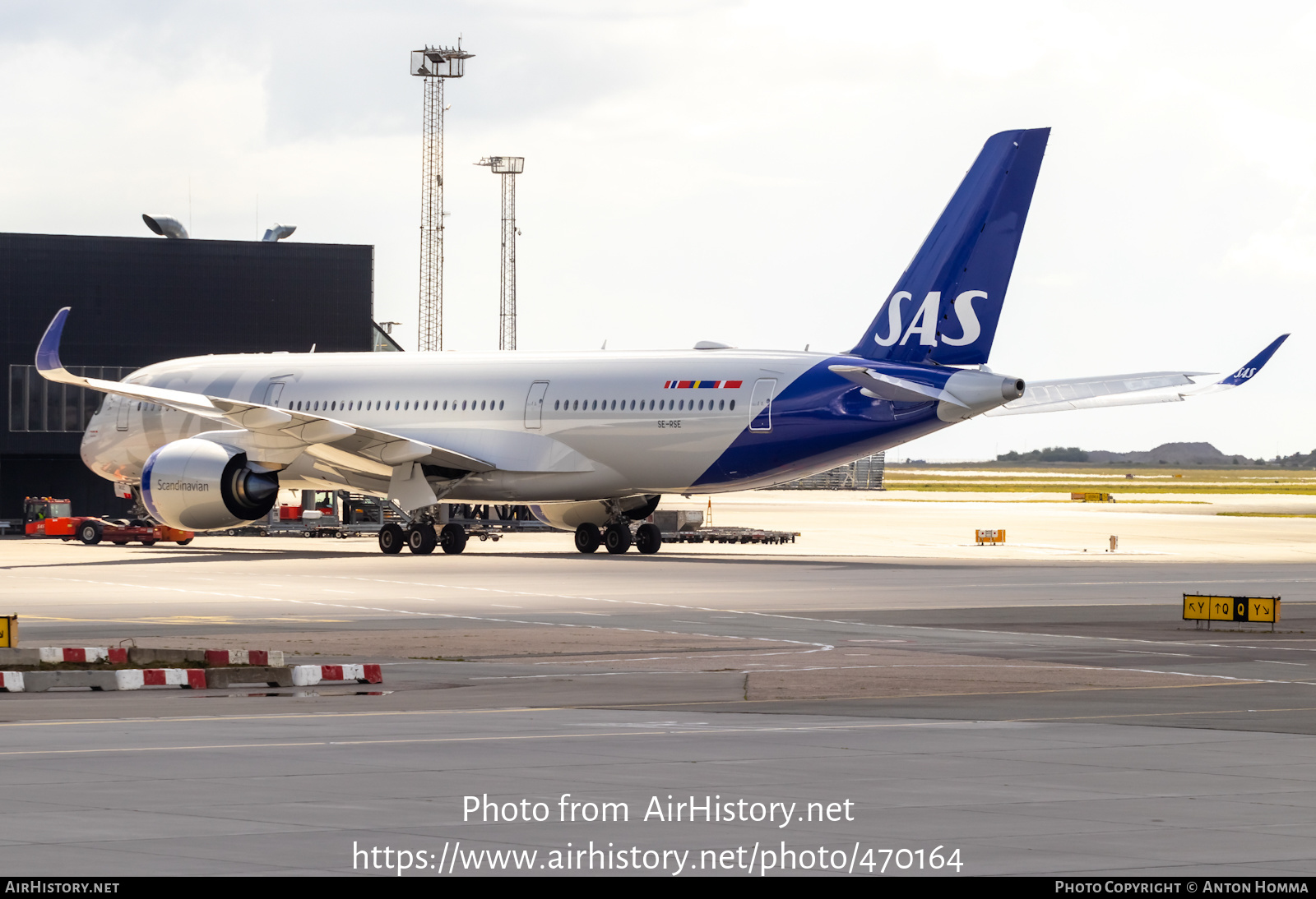 Aircraft Photo of SE-RSE | Airbus A350-941 | Scandinavian Airlines - SAS | AirHistory.net #470164