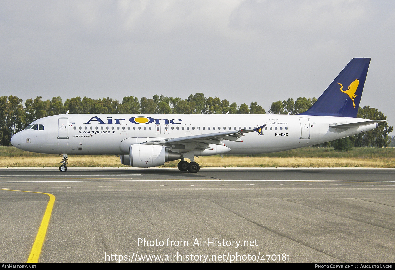 Aircraft Photo of EI-DSC | Airbus A320-216 | Air One | AirHistory.net #470181