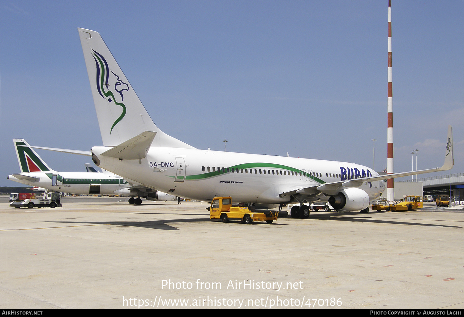 Aircraft Photo of 5A-DMG | Boeing 737-8GK | Buraq Air | AirHistory.net #470186