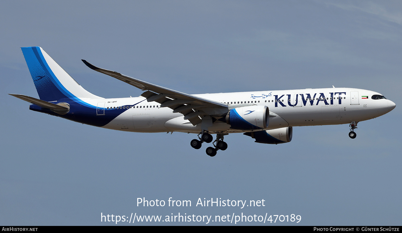 Aircraft Photo of 9K-APF | Airbus A330-841N | Kuwait Airways | AirHistory.net #470189