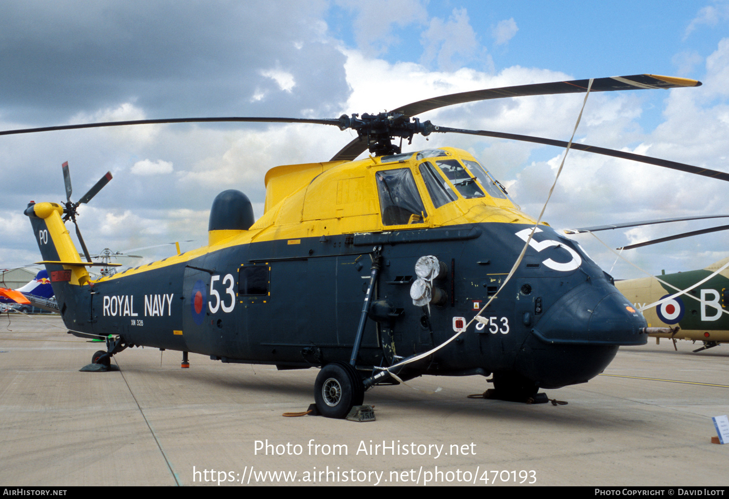 Aircraft Photo of XM328 | Westland WS-58 Wessex HAS.3 | UK - Navy | AirHistory.net #470193