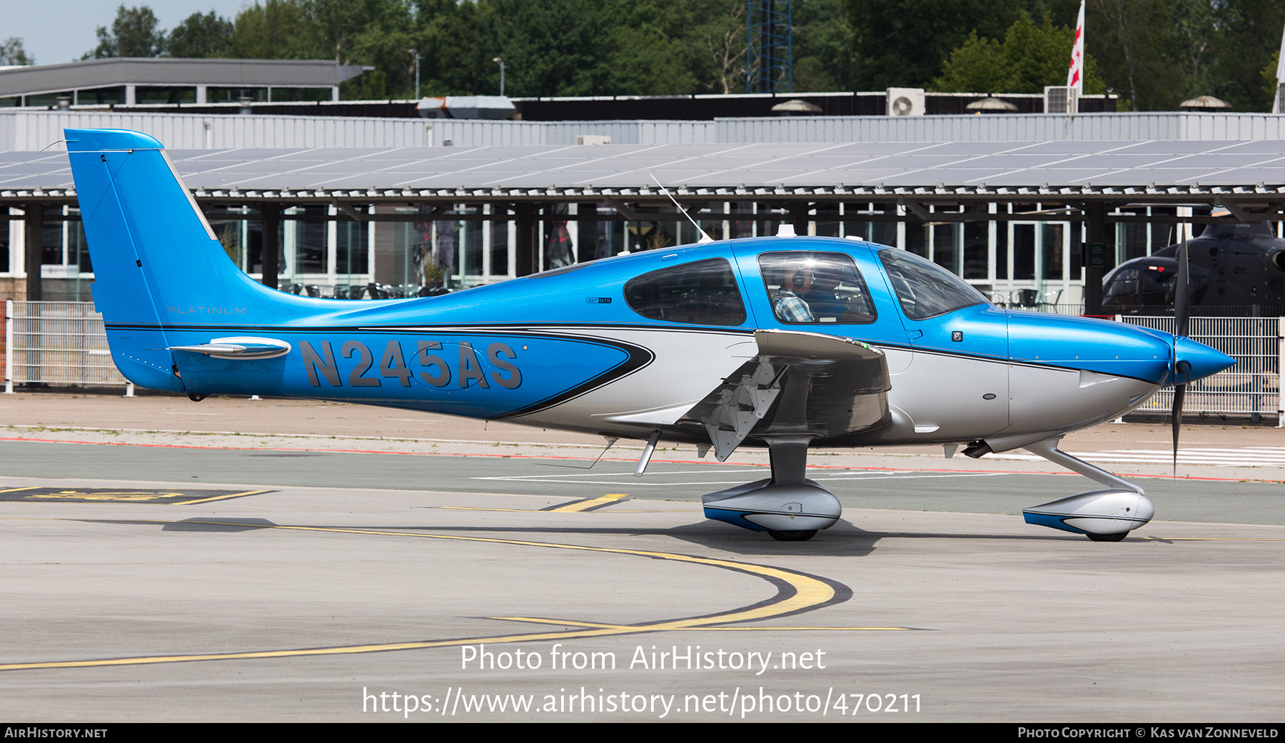 Aircraft Photo of N245AS | Cirrus SR-22T G6-GTS Platinum | AirHistory.net #470211